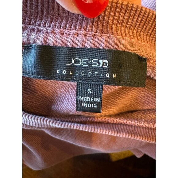 Joe's Jeans Collection Sweatshirt Women Small Mauve Purple Izzy Grommet Pullover - Picture 8 of 9